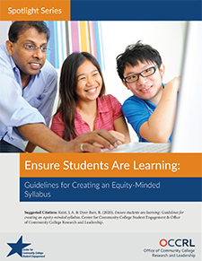 Guidelines for Creating an Equity-Minded Syllabus