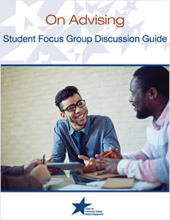 On Advising - Student Focus Group Discussion Guide
