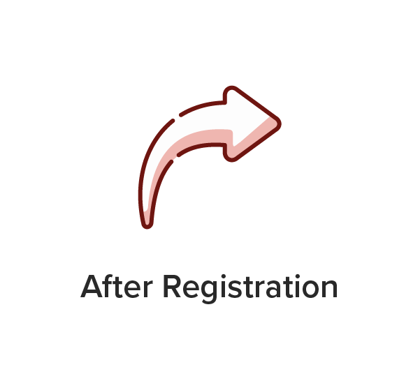 After Registration icon