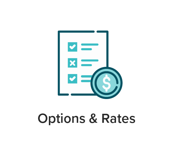 CCSSE Options and Rates icon