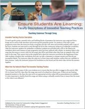 Ensure Students Are Learning: Faculty Descriptions of Innovative Teaching Practices: Teaching Grammar Through Song