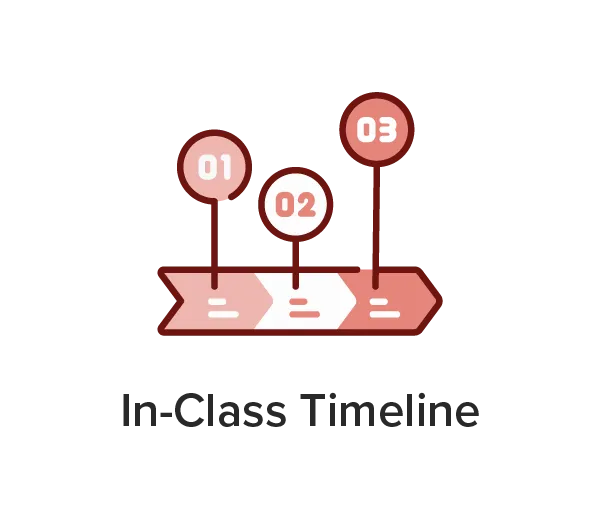 In-class timeline icon