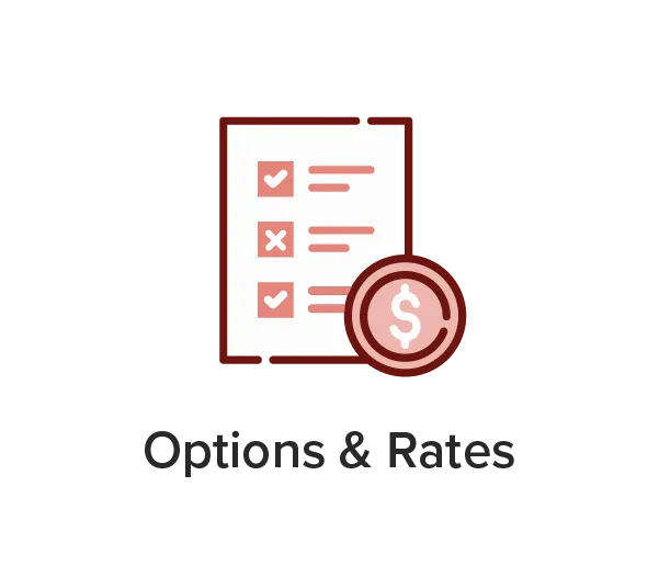 Options & Rates icon