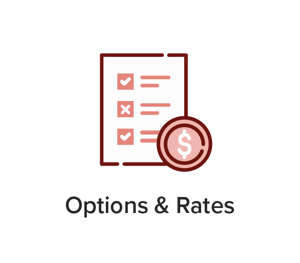 Options & Rates icon