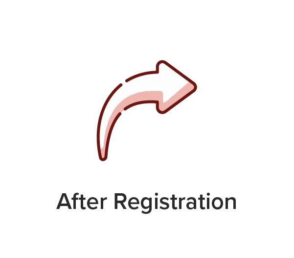 After Registration icon