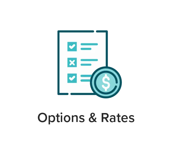 CCSSE Options and Rates icon