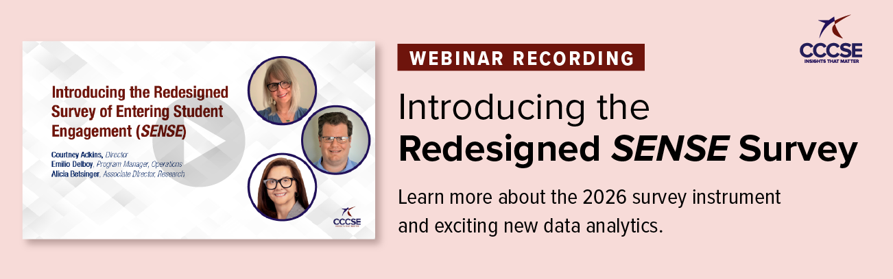 Introducing the Redesigned SENSE Survey webinar recording