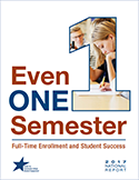 Even One Semester: Full-Time Enrollment and Student Success