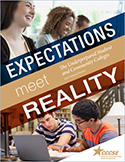 Expectations Meet Reality: The Underprepared Student and Community Colleges