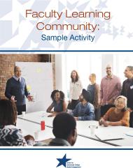 Faculty Learning Community cover