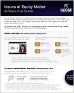 Resource Guide - Issues of Equity Resource Guide - Issues of Equity