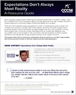 Resource Guide - Expectations Dont Always Meet Reality Resource Guide - Expectations Dont Always Meet Reality
