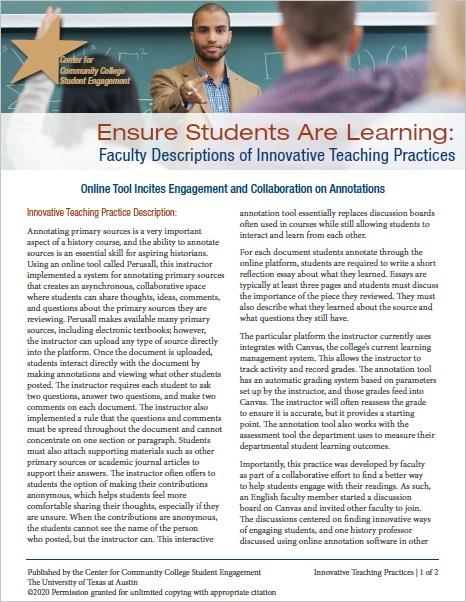 Online Tool Incites Engagement and Collaboration on Annotations