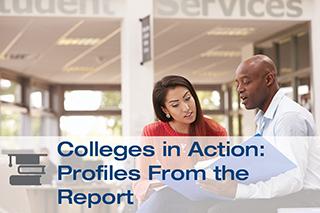 Colleges in Action: Profiles From the Report