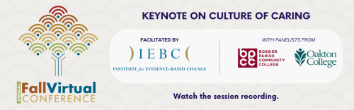 Watch the recording of the keynote on culture of caring.