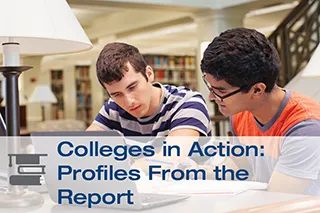 Colleges in Action: Profiles From the Report