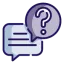 icons of chat bubbles