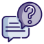icons of chat bubbles