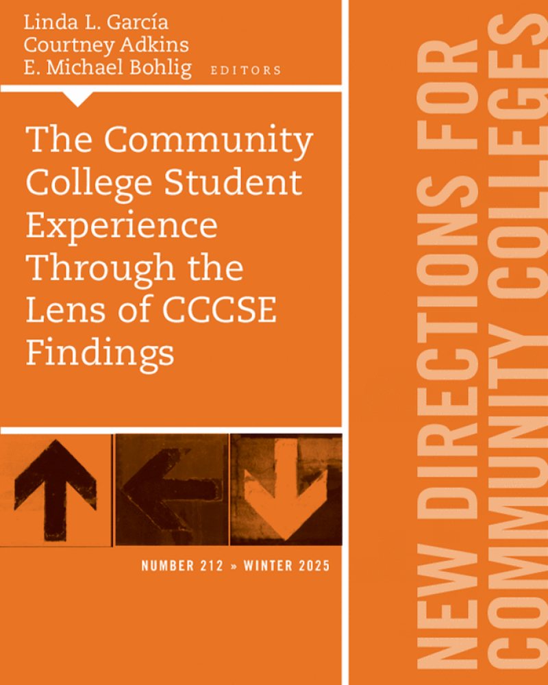 Cover of New Directions CCCSE Issue