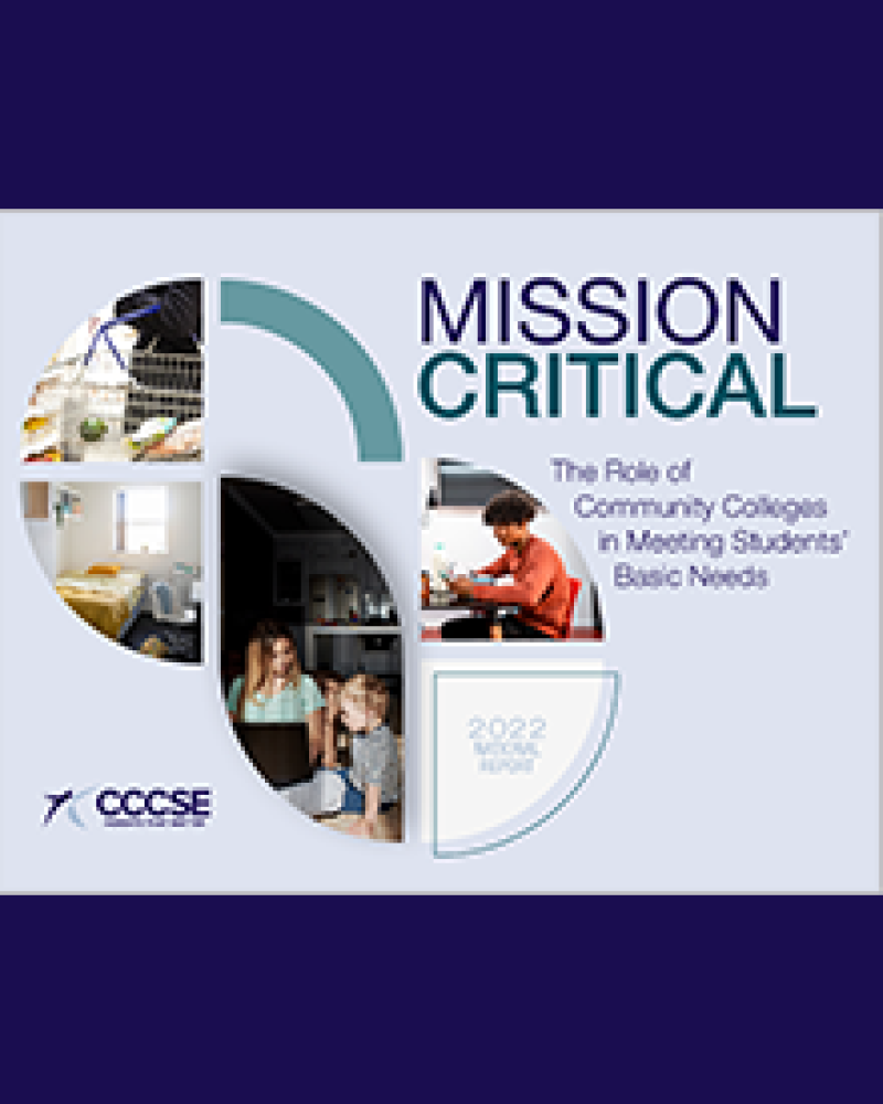 Mission Critical - The Role of Community Colleges in Meeting Students Basic Needs